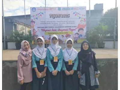 Foto Bersama Peserta dan Pebimbing Lomba FLS3N