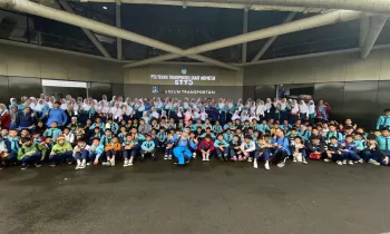 Keseruan Studi Lintas Kurikulum SMP Pustek Serpong di TMII